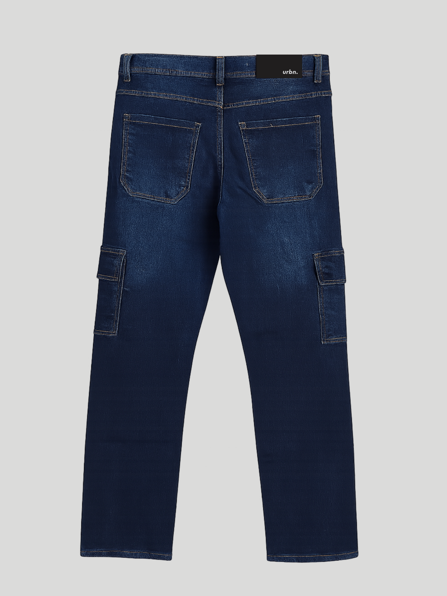 Cargo Straight Jeans