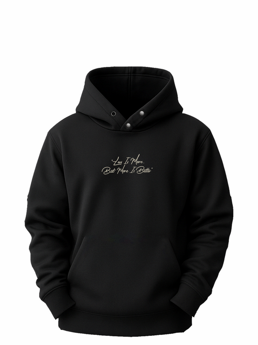 Black   Essential   Hoodie