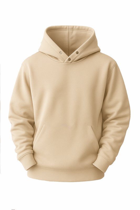 Beige   Essential   Hoodie