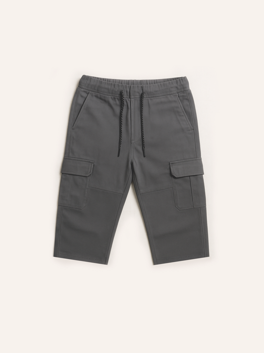 Cargo Shorts – Charcoal Gray
