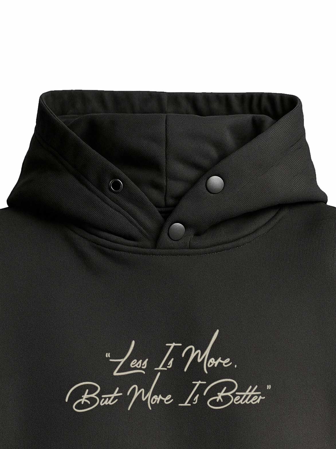 Black   Essential   Hoodie